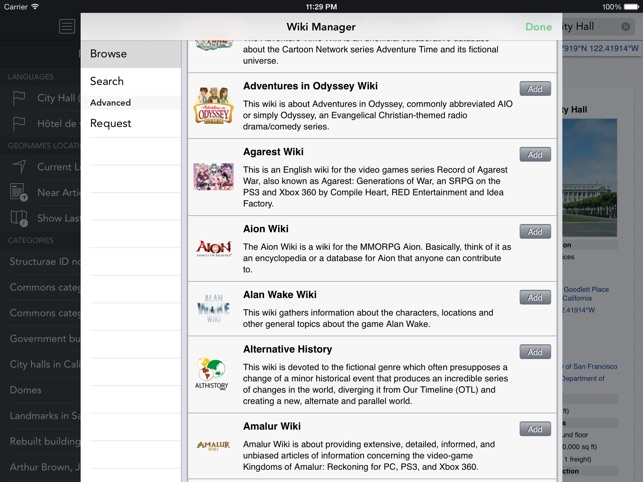 Wikipanion For Ipad On The App Store