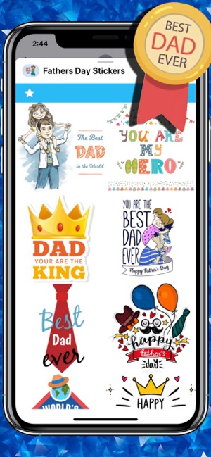 Fathers Day Stickers