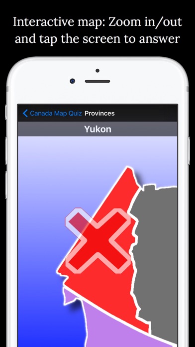 How to cancel & delete Canada Map Quiz: Education Ed. from iphone & ipad 2