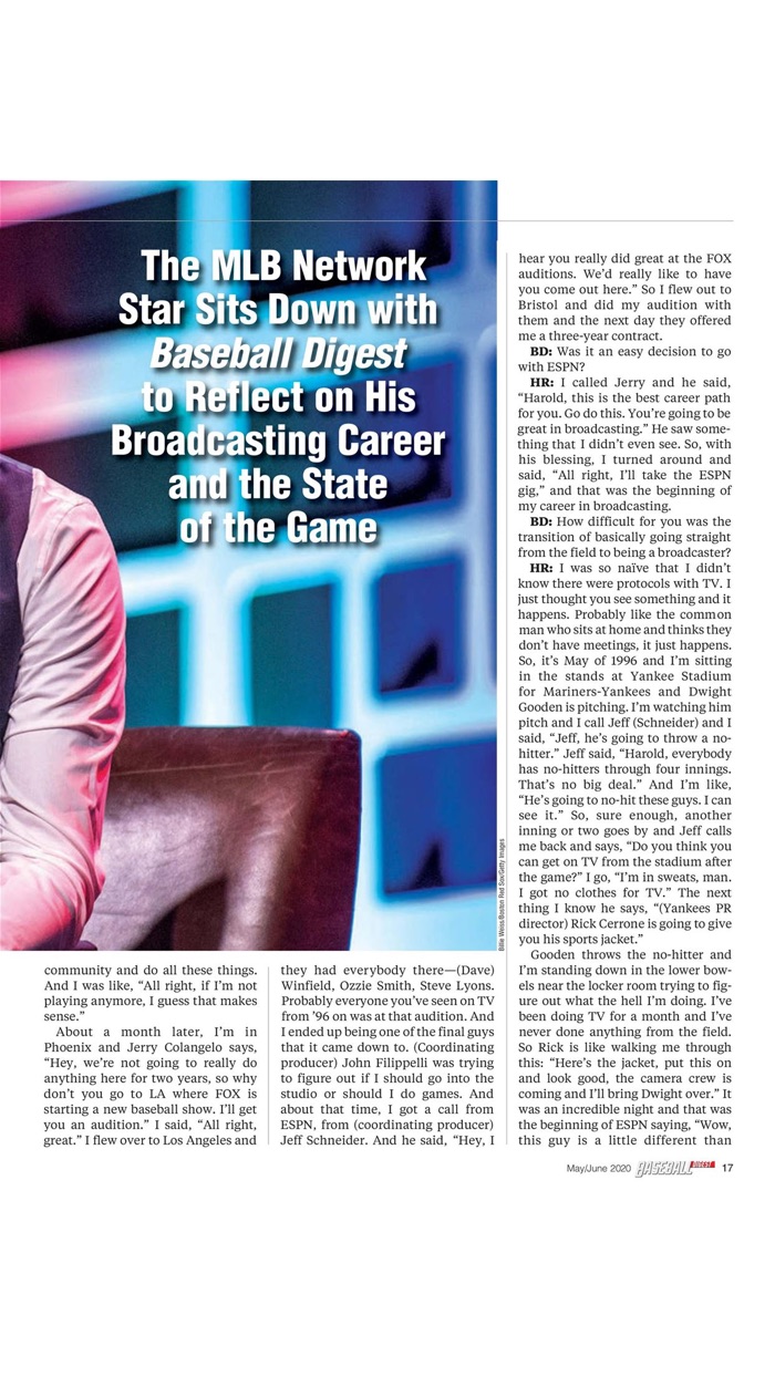 Baseball Digest Magazine