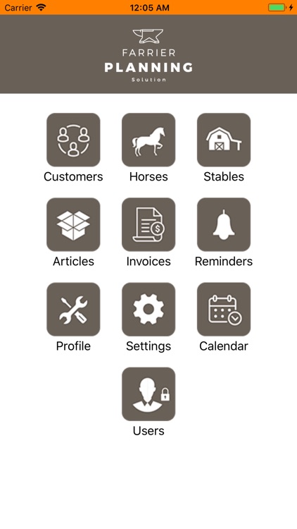 Farrier Planning Solution