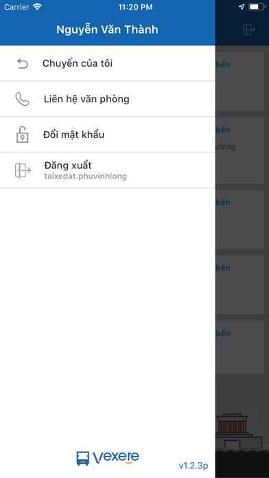 Vexere: Tài xế screenshot 3