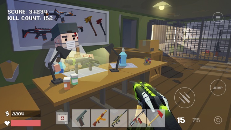 Pixel Combat: Zombies Strike screenshot-0
