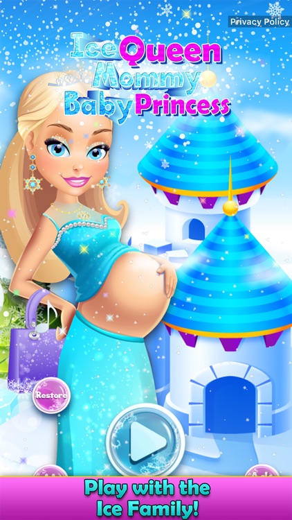 Ice Queen Mommy Baby Princess screenshot-0