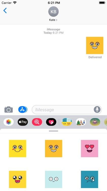 SquareEmotionFaceCollectionSti