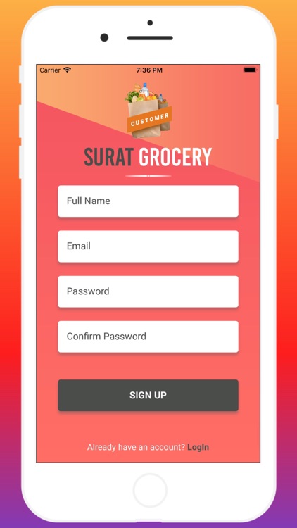 Surat grocery Customer