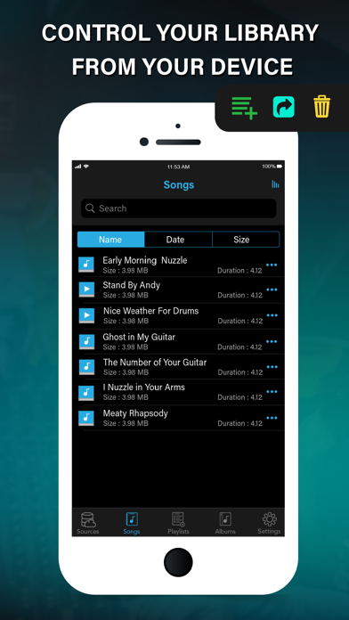 Music Player Cloud & Streaming screenshot 4