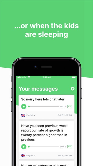 Voicepop - Turn Voice To Text screenshot 4
