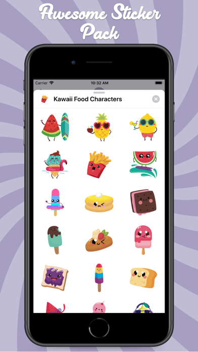 Kawaii Food Characters screenshot 2