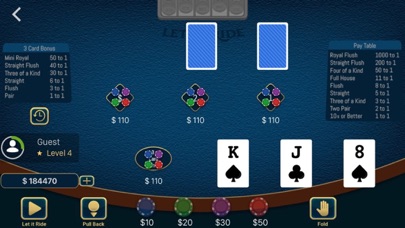 Let it Ride Poker Casino screenshot 2