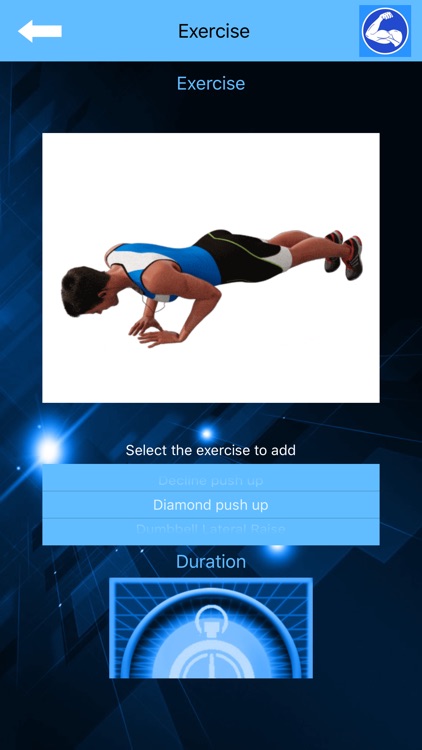 Arm Workout at Home with music screenshot-7