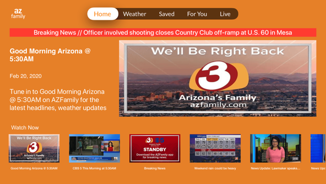 AZFamily Streaming News