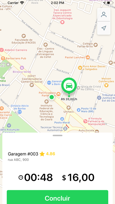 GarageFinder - Estacionamento screenshot 4