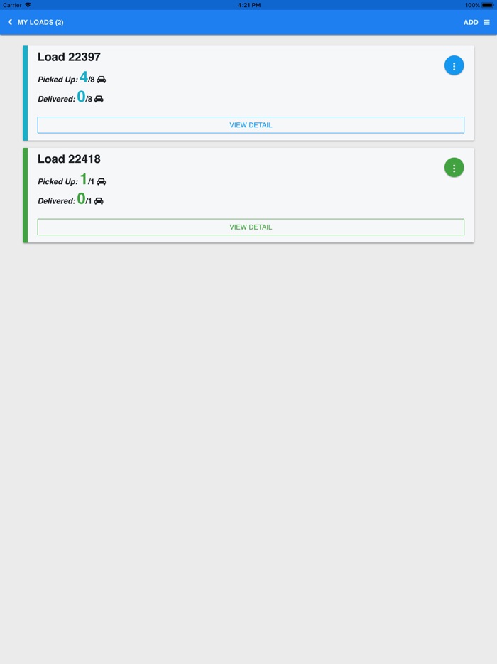 Legendary Auto Logistics EPOD