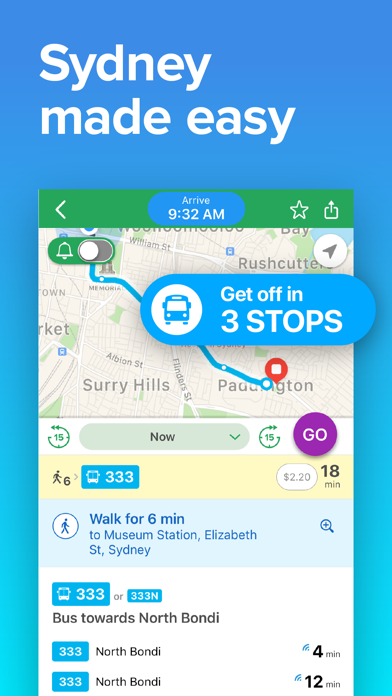 Sydney Transport • Rail & Bus screenshot