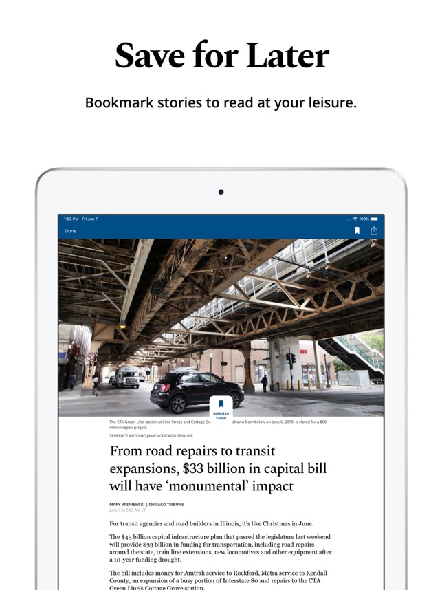 Chicago Tribune On The App Store