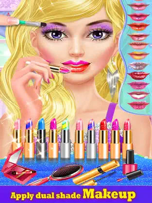 Captura de Pantalla 4 Juego de maquillaje Lipstick M iphone