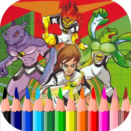 Super Hero Ben Coloring Book Читы