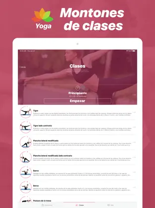 Captura de Pantalla 3 Yoga - posturas y clases iphone