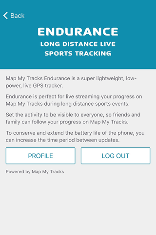 Map My Tracks Endurance - náhled