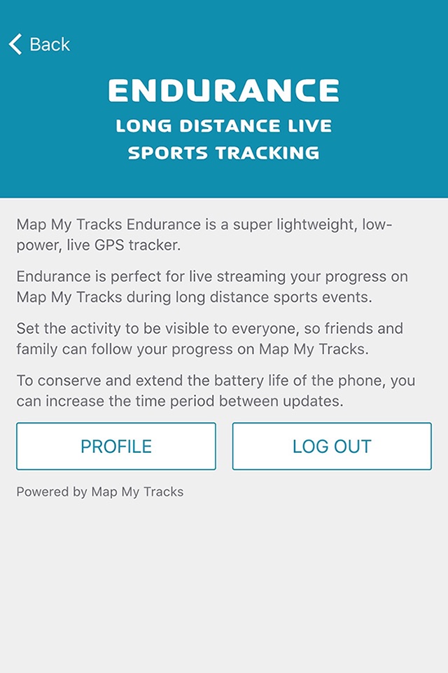 Map My Tracks Endurance screenshot 4