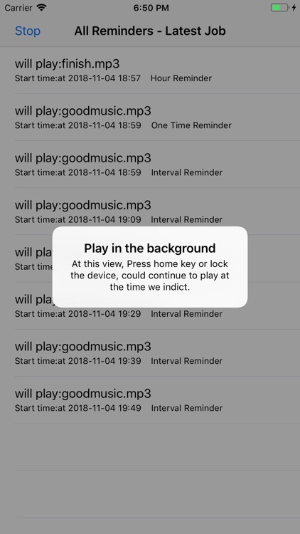 Sound Reminder Lite screenshot-3