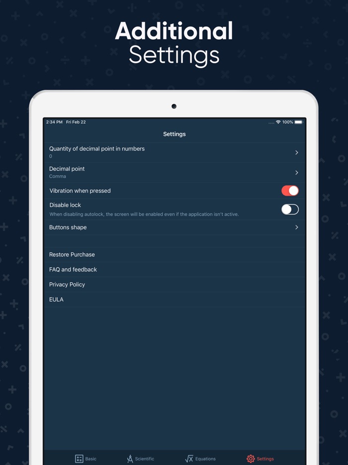 Calculator  Equation Solver