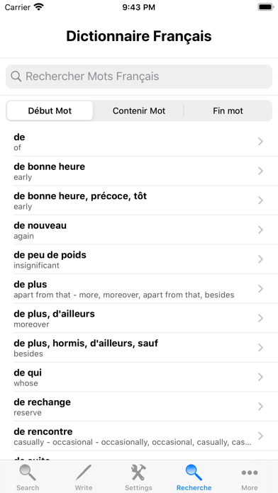 How to cancel & delete French Dictionary English Free With Sound - Dictionnaire Français Gratuit from iphone & ipad 3