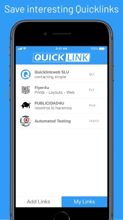 Quicklink App screenshot-3