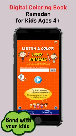 Game screenshot Listen & Color Land Animals mod apk