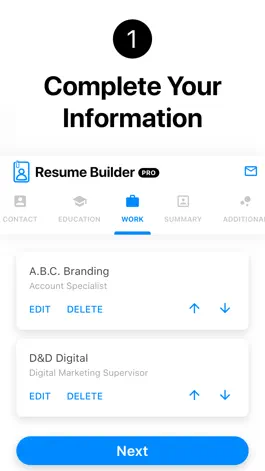 Game screenshot Resume Builder+ Professional mod apk