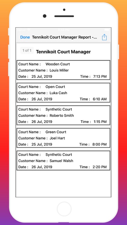 Tennikoit Court Manager screenshot-8