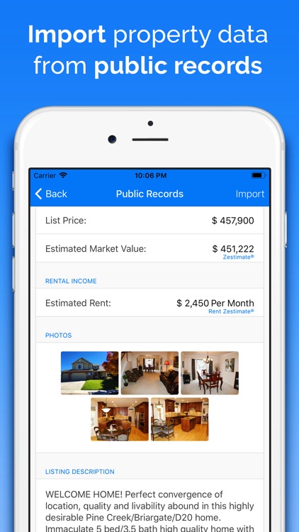 DealCheck: Analyze Real Estate