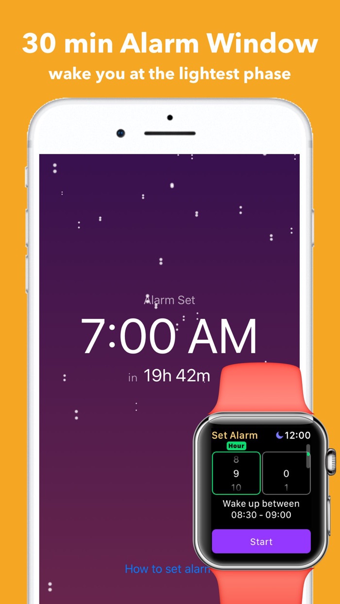 Smart Alarm Clock for Watch