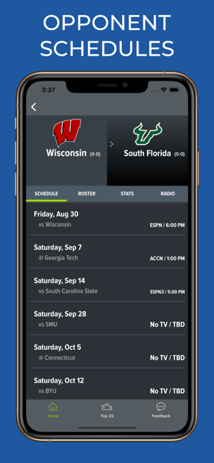 Wisconsin Football Schedules(圖6)-速報App