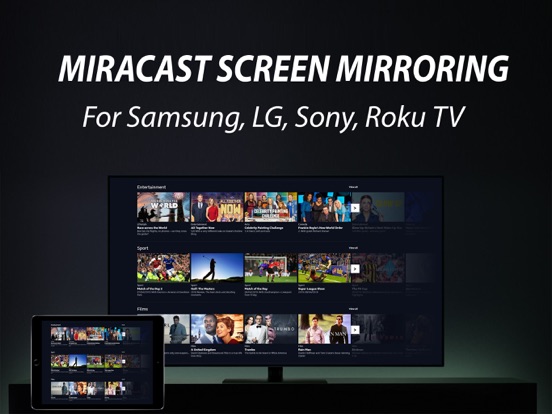 Miracast Screen Mirroring App Drops