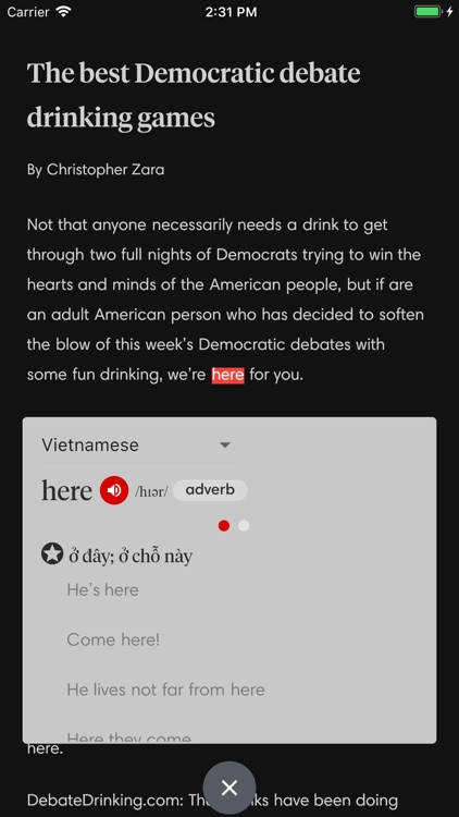 XNEWS Learn Language with News screenshot-8