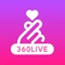 360Live is a free livestreaming app integrated with modern social network