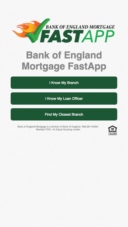 BOE Mortgage FastApp