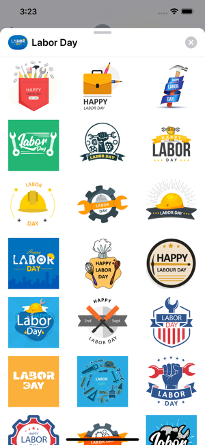 Labor Day USA 2019 Stickers(圖2)-速報App