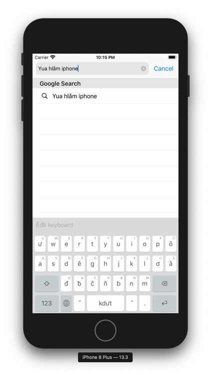 Êđê keyboard