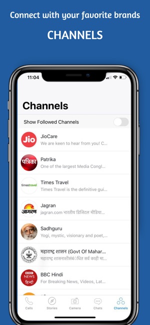 JioChat Video Messenger(圖3)-速報App