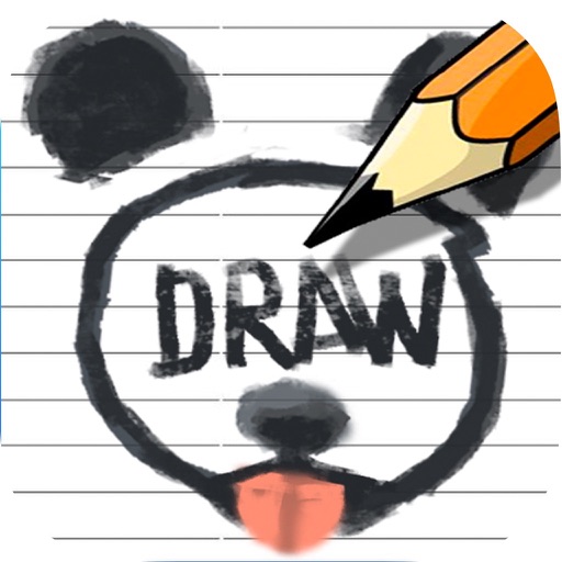 Paint over photos doodle notes iOS App