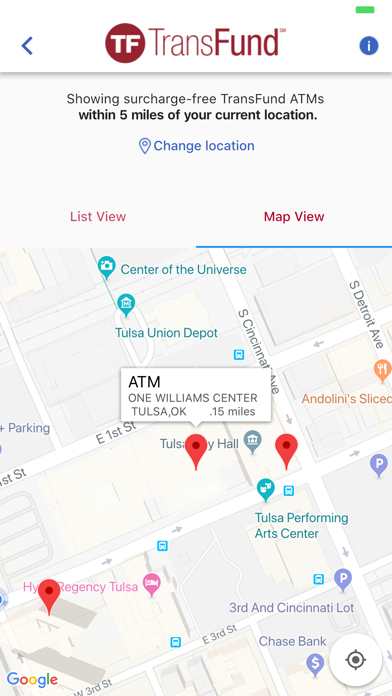 How to cancel & delete TransFund ATM Locator from iphone & ipad 3