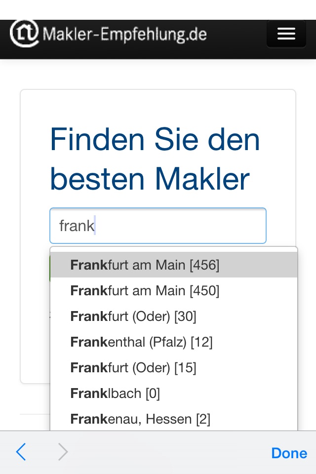 Makler Empfehlung: Immobilien screenshot 3