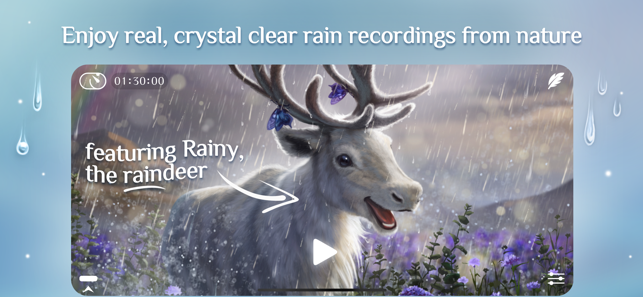 Rainy Sleep Rain Sounds HQ 3D(圖1)-速報App