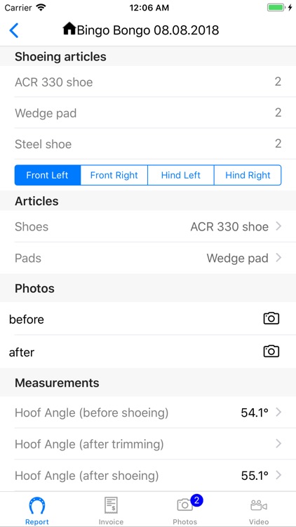 Farrier Planning Solution