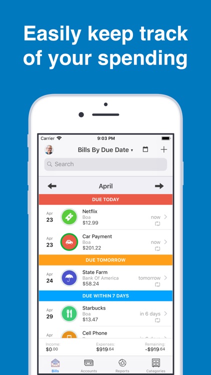 Bill Tracker Pro