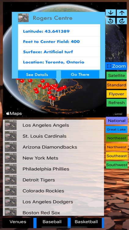 Sport Stadiums Pro - 3D Cities screenshot-1