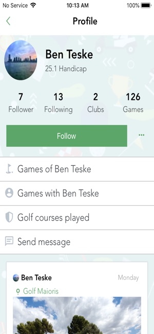 Instagolf - social golf app(圖4)-速報App